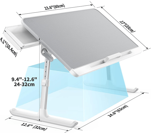 CAIJI Laptop Table Sizes