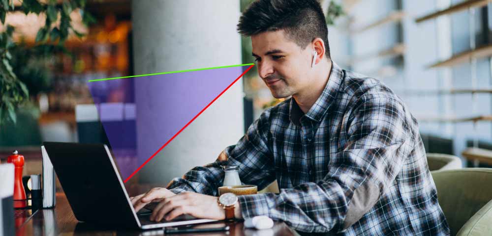 Laptop Using Posture