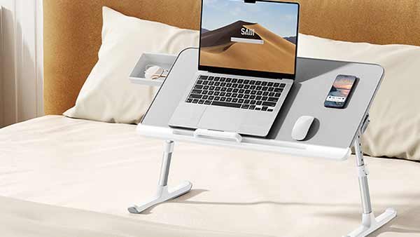 SAIJI Bed Laptop Table 600