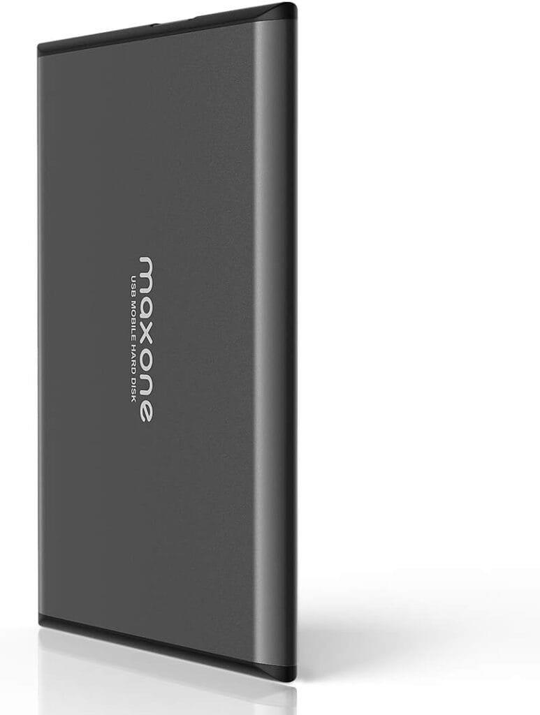 Maxone Ultra Slim External Hard Drive