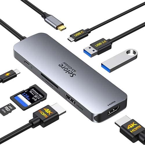 Selore USB C Docking Station Image